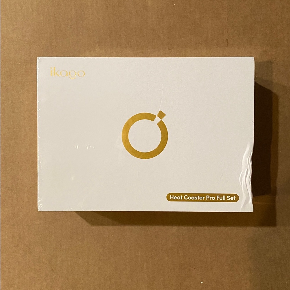 Heat Coaster Pro Set - White and Gold